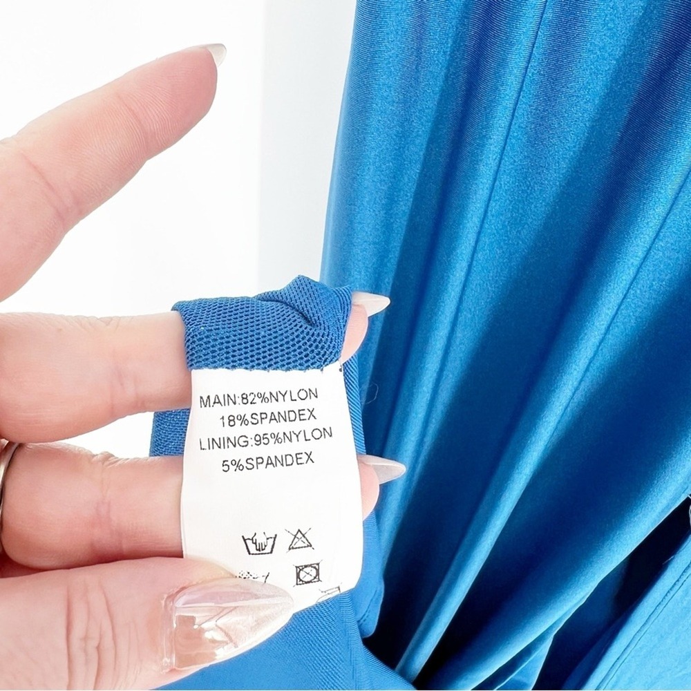 NWT Dear Emilia Forever in a Moment Maxi Dress Women's XS Blue Romantic - Picture 7 of 8
